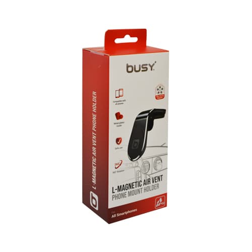 Busy Mbajtes magnetik per telefon-Black thumbnail 1