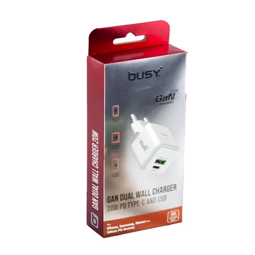Busy Mbushes Gan per Prize Type-C / USB 20W thumbnail 1