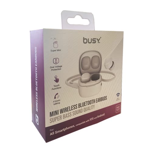 Busy Degjuse me Bluetooth A19 Bardh thumbnail 1