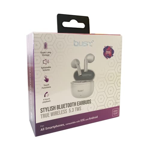 Busy Degjuse me Bluetooth Earbuds Pro bardhe 51046 thumbnail 1
