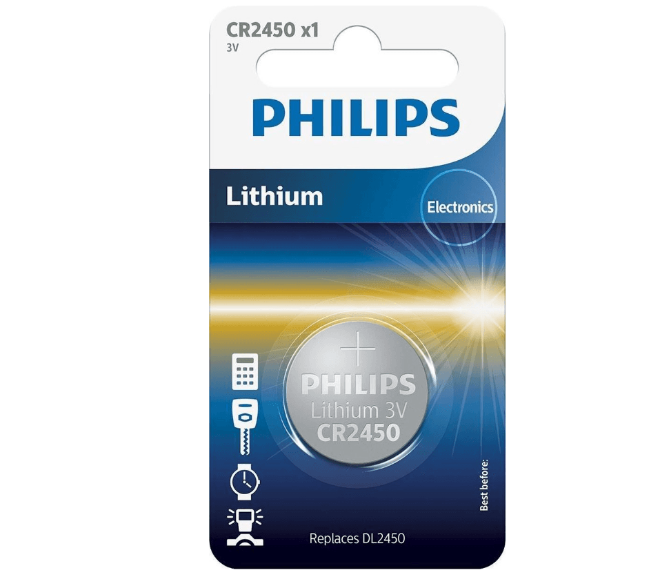 Philips Bateria CR2450 Mini litium thumbnail 2