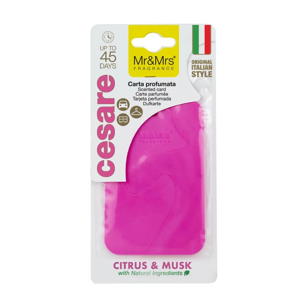 Mr&Mrs Cesare Card Pembe thumbnail 1
