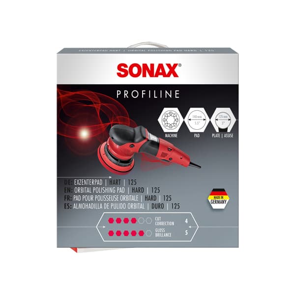SONAX Profiline Sfungjer për Polirim i Kuqe 125 thumbnail 1