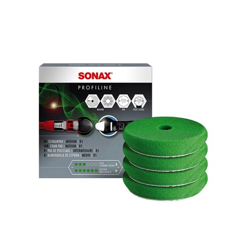 Sonax Profiline Sfungjer per polirim i gjelbert 85 mm thumbnail 1