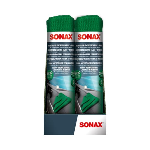 SONAX Lecke Mikrofiber PLUS Interier dhe Xhama set/2 image 1