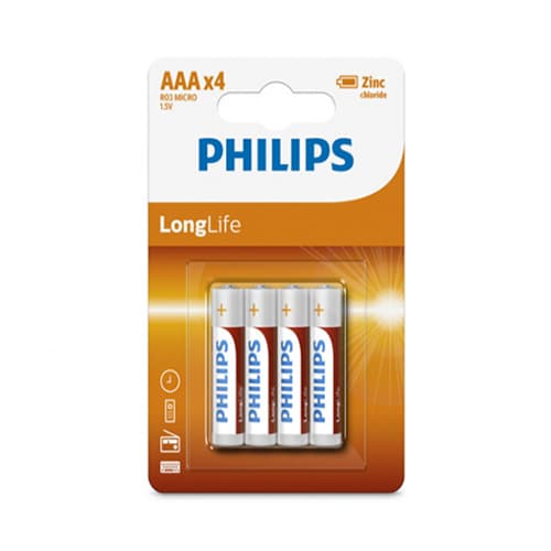 Philips Bateria AAA Longlife 4 / set thumbnail 1