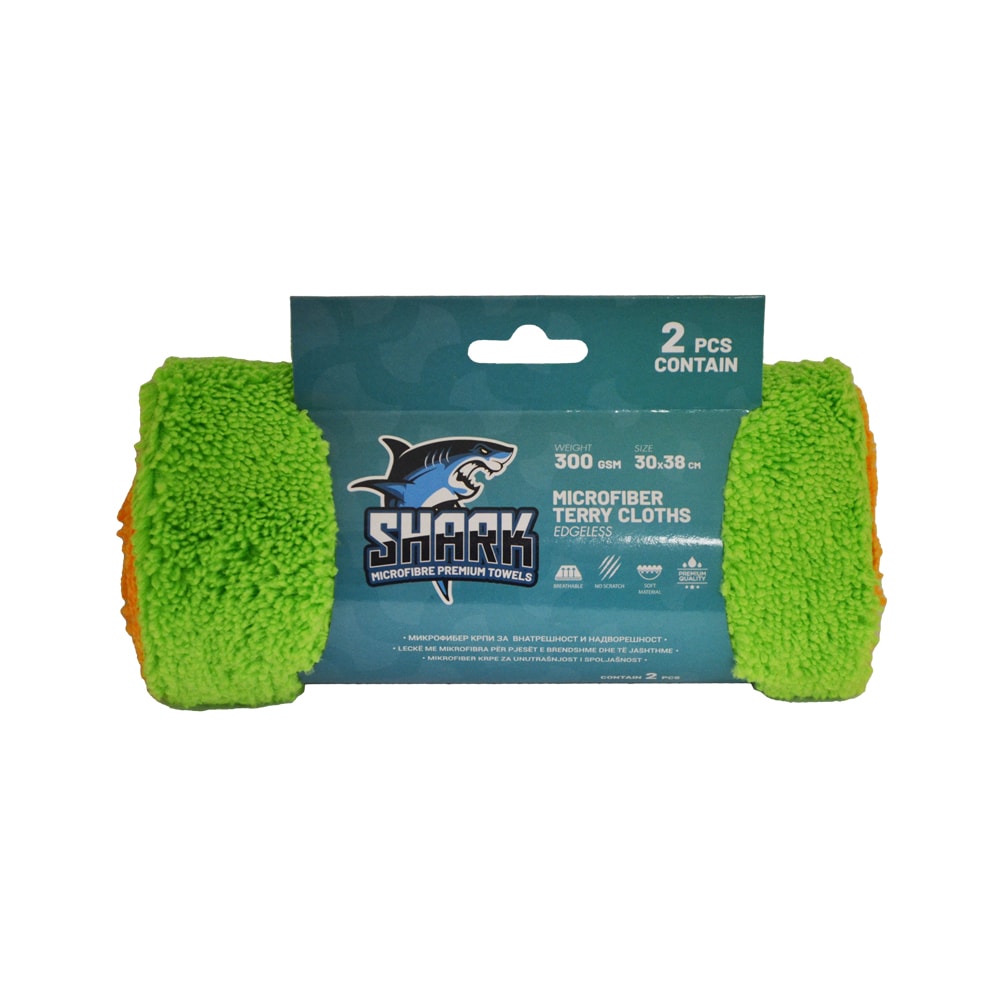 Shark soft me Mikrofibra gjelbert 4239