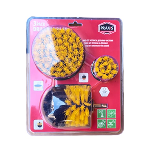 Praxis Brusha per pastrimin Set 3 