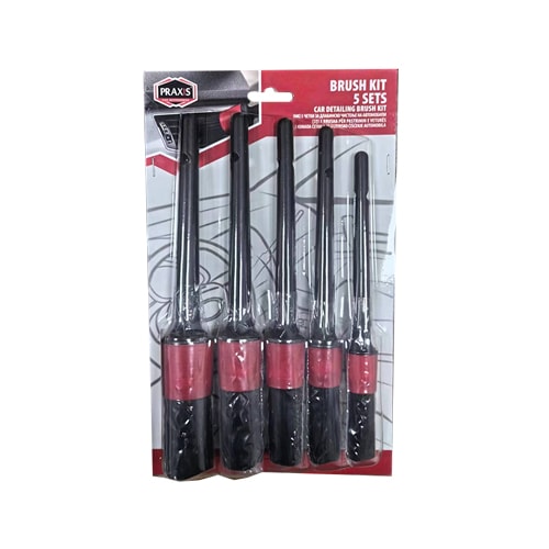 Praxis Brushë Për Detailer set 5 cope