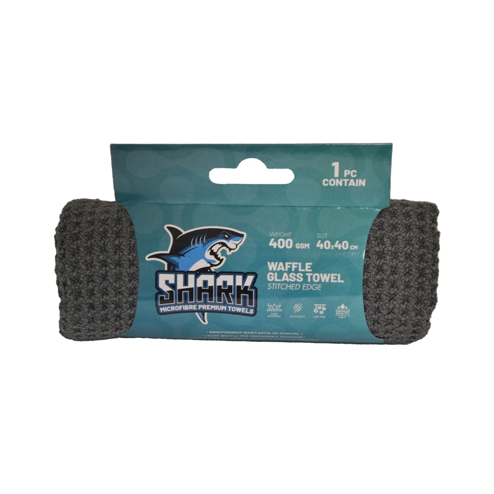 Shark Leckë Mikrofibër për Xhama Waffle  40x40 4353