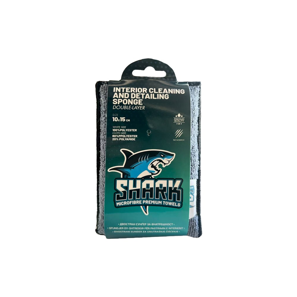 Shark sfungjer dy shtresor për pastrimin e interierit 10x15 4354