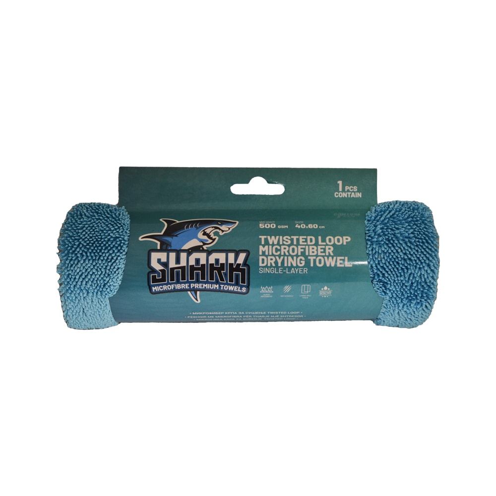 Shark Lecka Mikrofiber Per terje 500 GSM 40x60  4356