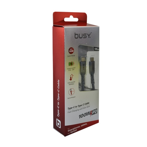 Busy Kabllo Type C to Type C 1.8m 