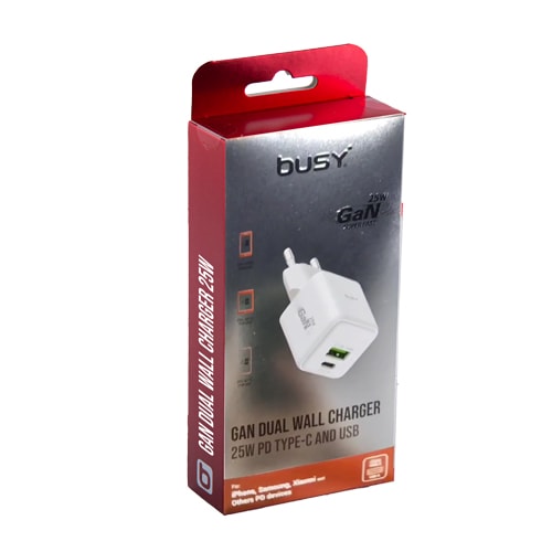 Busy Mbushes Gan per Prize Type-C / USB 25W