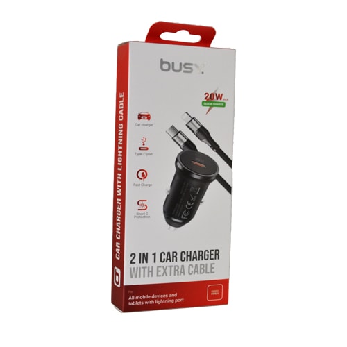 Busy Mbushes per veture me kabllo Type-c iphone lightning