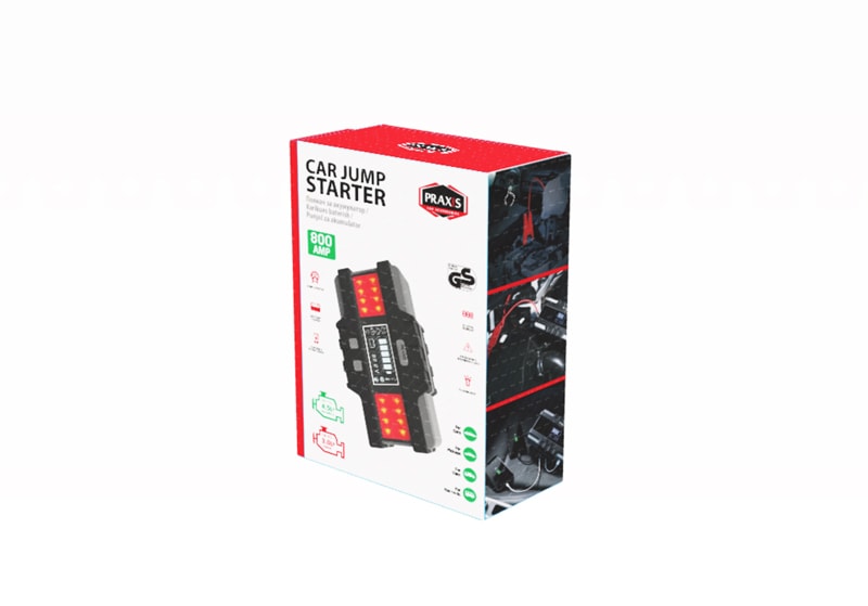 Praxis Starter per bateri 800A