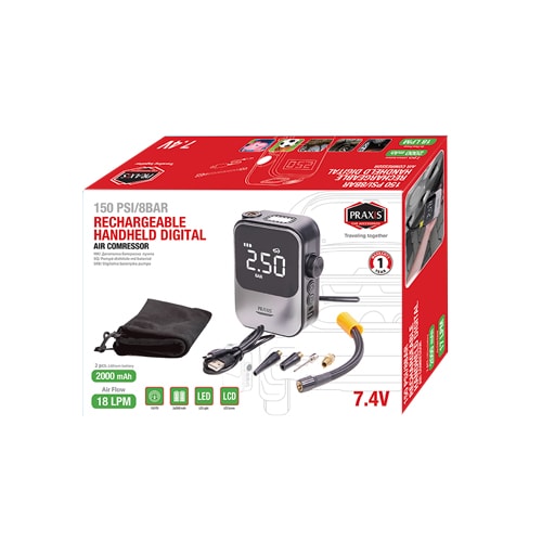 Praxis Kompresor I Ajrit Digital  150 psi