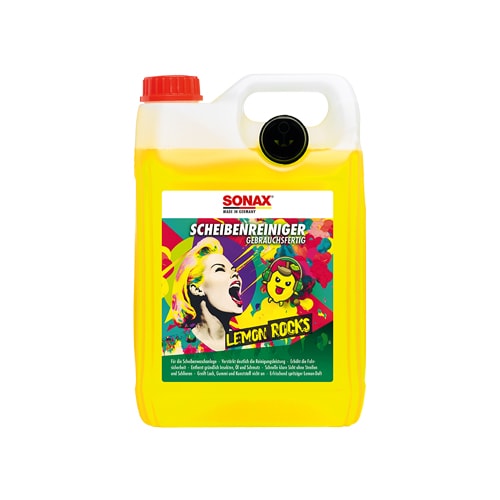 SONAX Ujë për Xhama i Gatshëm Lemon Rocks 5L