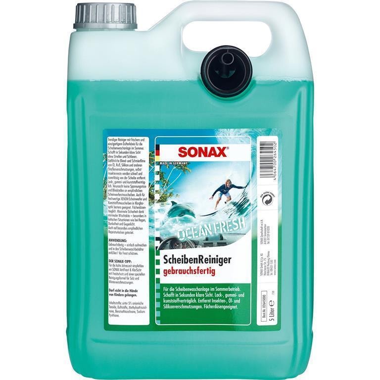 SONAX Uje per Xhama i Gatshem Ocean Fresh 5 L