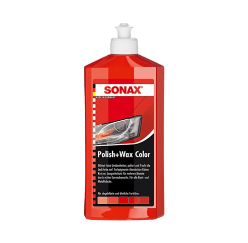 SONAX Polir&wax me Ngjyrë të Kuqe 250ml