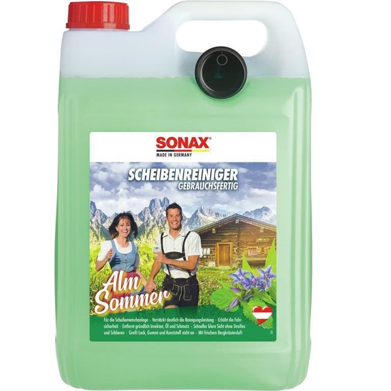SONAX Ujë për Xhama i Gatshëm Alm Summer 5 L