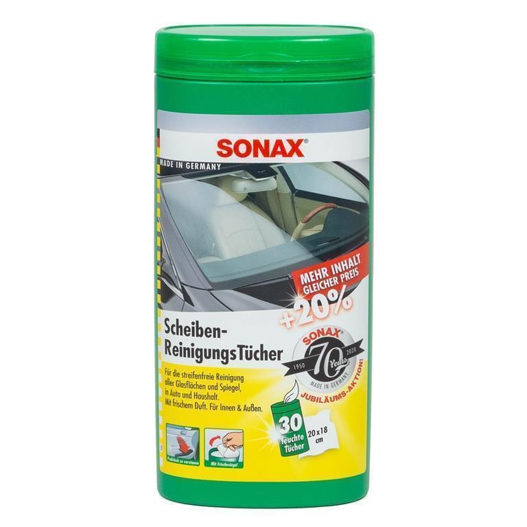 SONAX Leckë për Pastrimin e Xhamave 25 copa