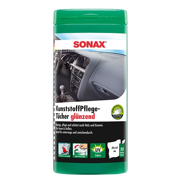 SONAX Leckë për Mirëmbajtjën Maskes me Shkelqim 25 copa 