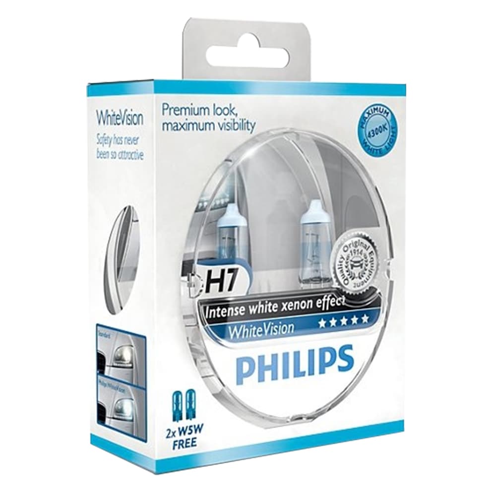 Drita Philips H7 White Vision Ultra 4200 K image 1